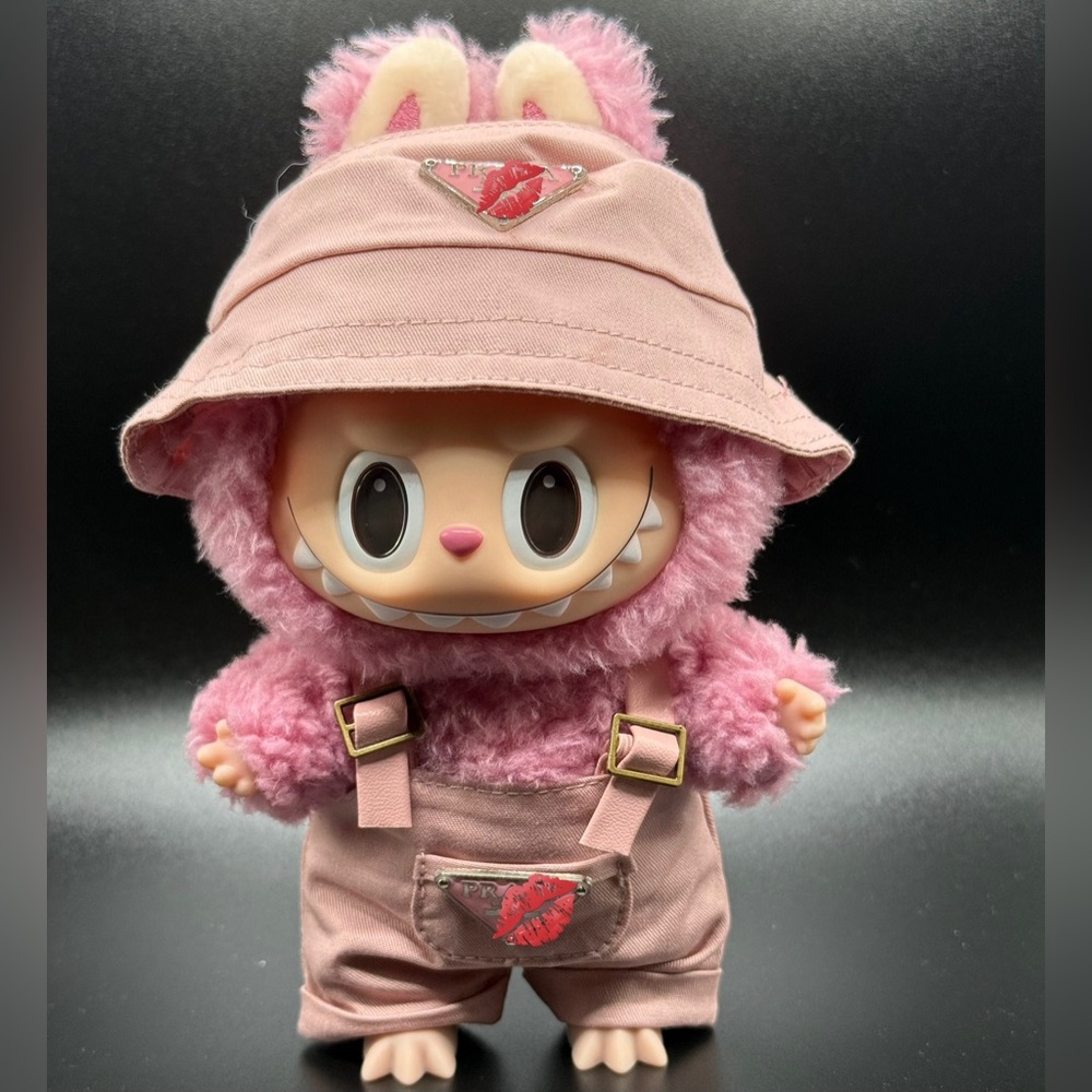 Labubu Clothes Jumpsuit - Pink (DOLL NOT INCLUDED) - LC-012